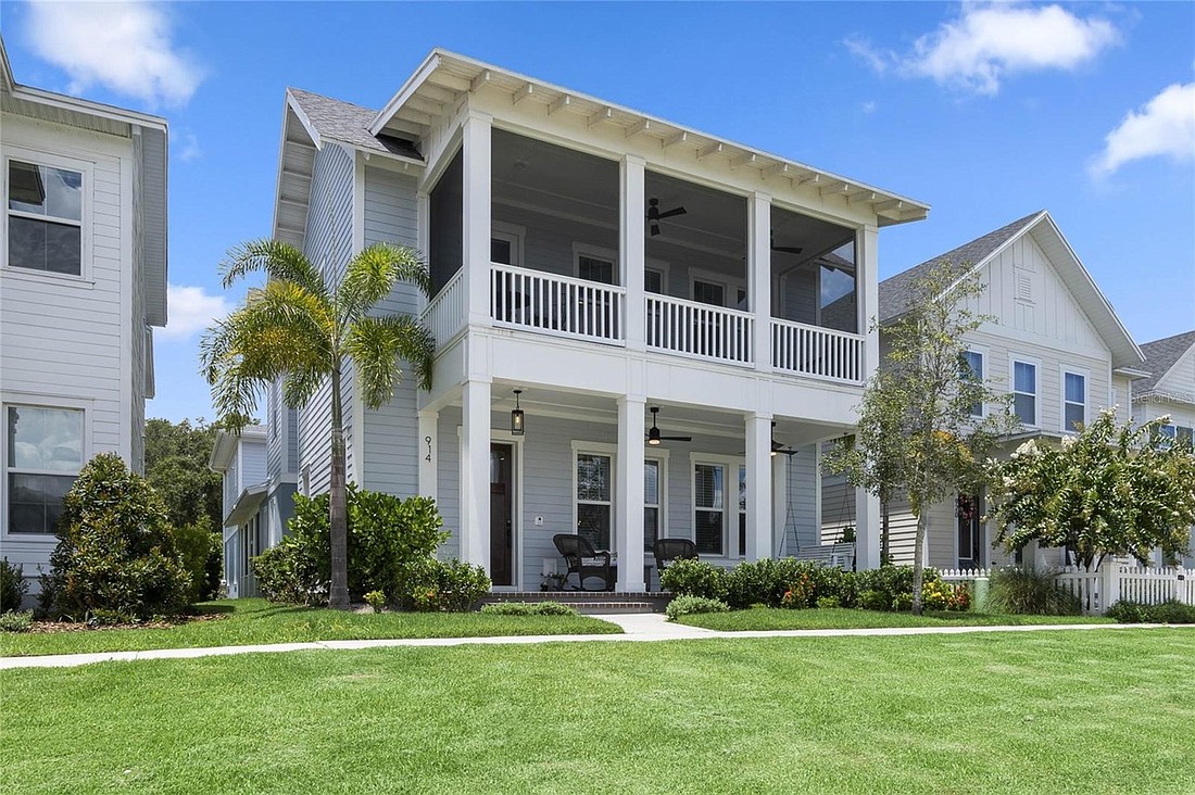 The home at 914 Tilden Oaks Trail, Winter Garden, sold Jan. 9, for $1,200,000. It was the largest transaction in Winter Garden from Jan. 6 to 12. The sellers were represented by Matt McKee, Compass Florida LLC.