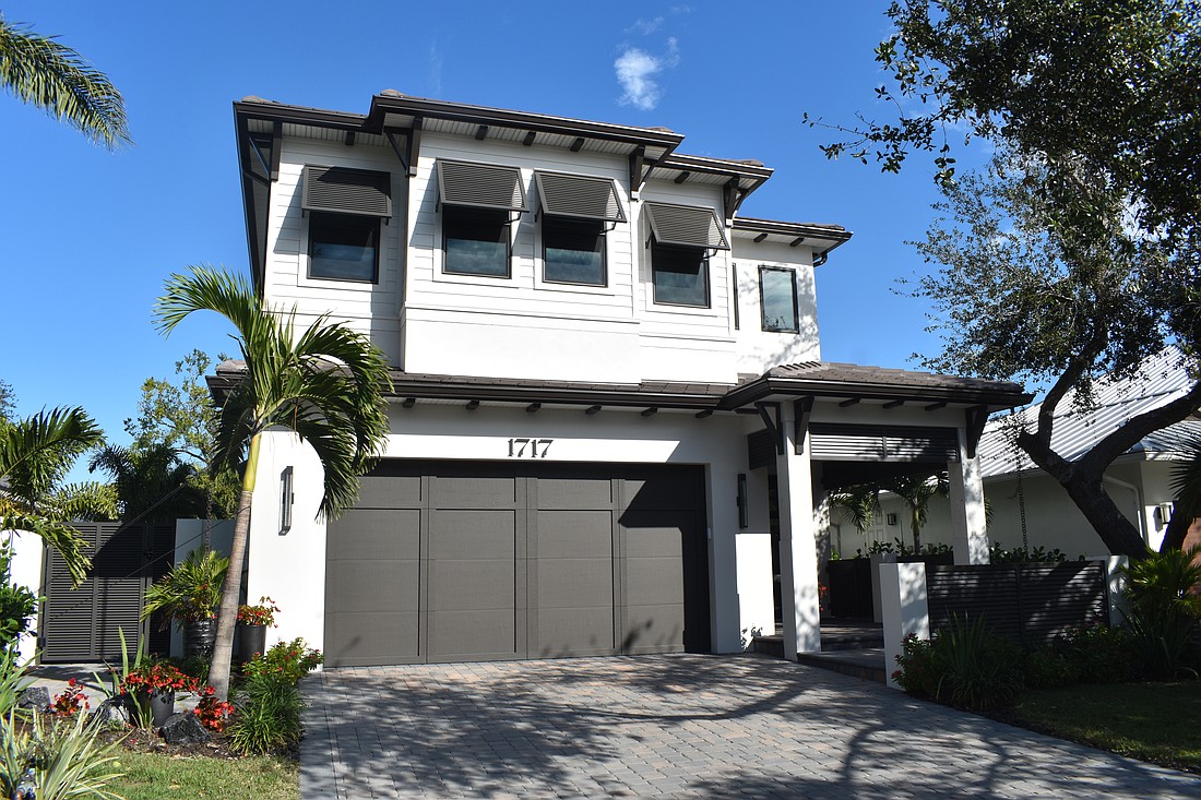 The home at 1717 Hillview Street was built in 2023 and has three bedrooms, two-and-a-half baths, a pool and 2,615 square feet of living area.