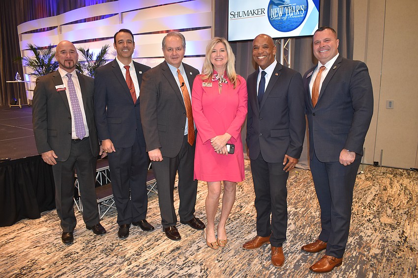 Kevin Graham, Joe Hembree, Mark Wilson, Heather Kasten, Marlon Brown and Patrick Robinson