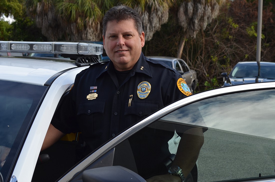 Deputy Chief Frank Rubino started with the Longboat Key Police Department in 2013.