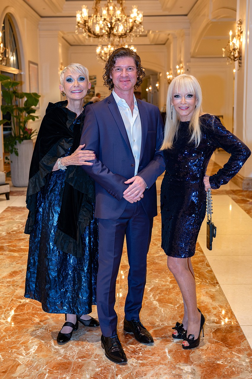 Roxanne Permesly, Denys Laptiev and Elisabeth Waters,  Lee and Bob Peterson Legacy Awardee