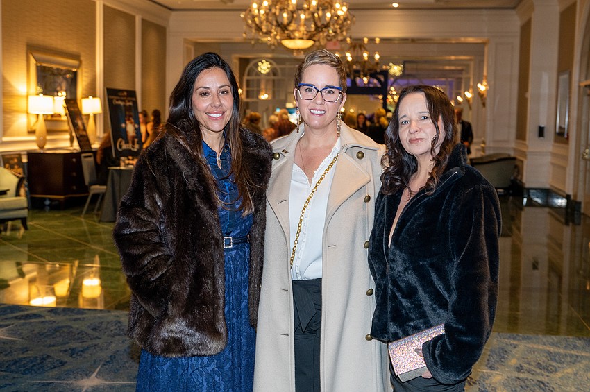 Jennifer Warwick, Allison Phinney and Vanuce More