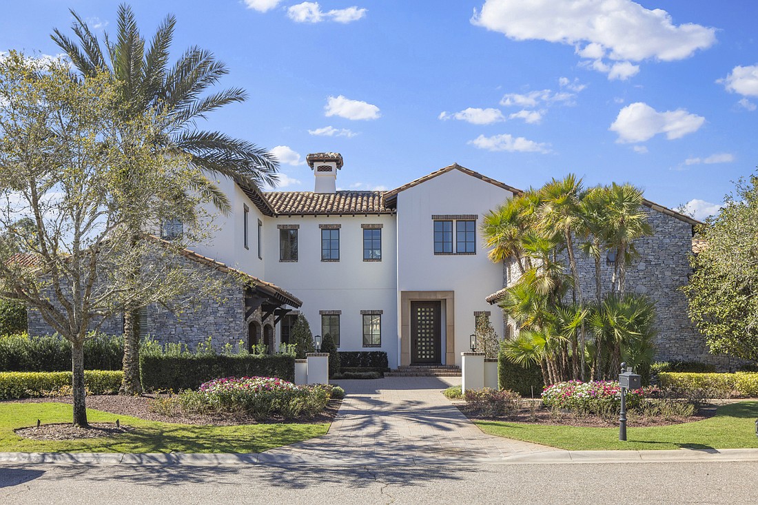 The home at 9714 Vista Falls Drive, Orlando, sold Jan. 15, for $7,985,000. The home centers around a spectacular resort-style pool and outdoor entertainment area, with floor-to-ceiling windows from every room. The sellers were represented by Janet Allen and Janice Edwards-Diaz, Premier Sotheby's International Realty.