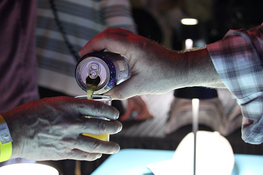 Sharktoberfest featured about 30 vendors offering beer and other merchandise.