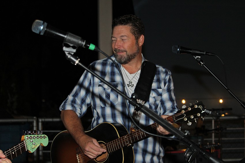 Kettle of Fish's Dana Lawrence gets in the groove at Sharktoberfest.