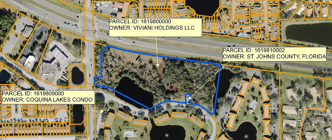 A 51,552-square-foot medical office with five interconnected buildings is proposed on nearly 6 acres on Anastasia Island in St. Augustine.