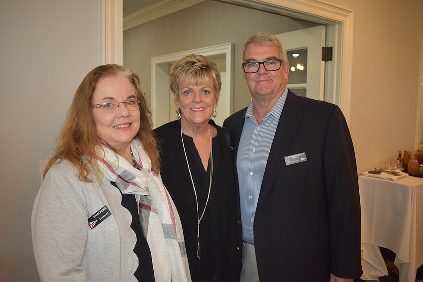 Sylvia Wedge, Carla Sullivan and Dan Sullivan