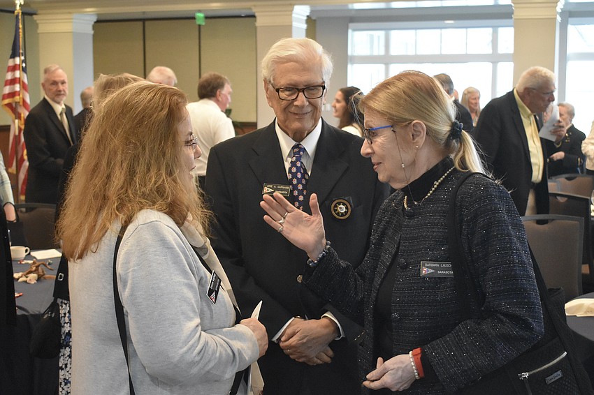 Sylvia Wedge, Jose Garnham and Barbara Lausche