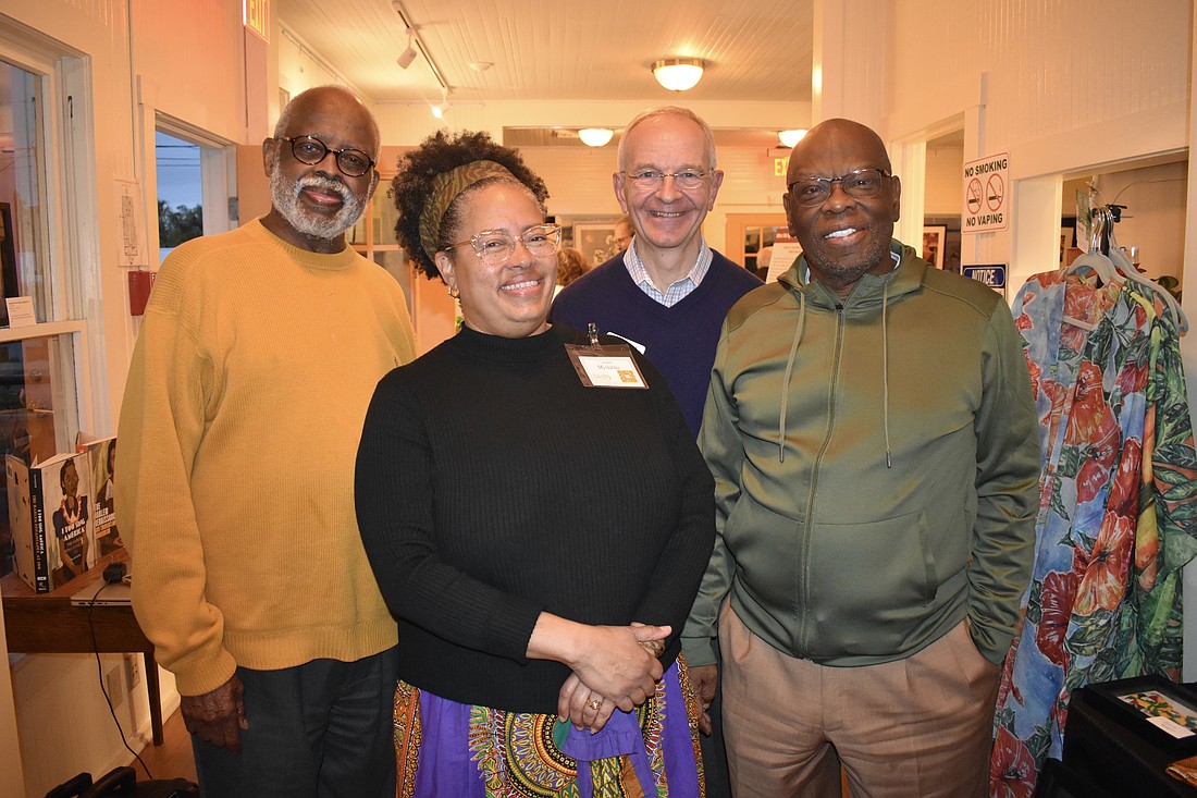 Washington Hill, Mydahlia Glover, Brock Leach and Walter Gilbert