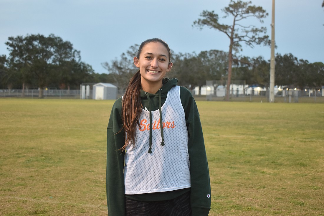 Senior Ava Kozicky led the Sarasota High girls lacrosse team in scoring last season with 77 goals.