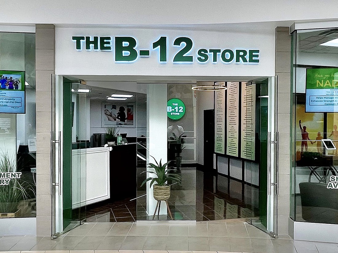 The B-12 Store in the Lakeline Mall in Cedar Park, Texas.