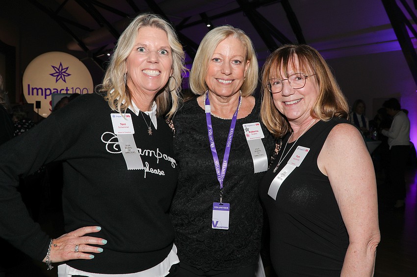 Toni Schemmel, Roberta Scales and Pam Kandziora