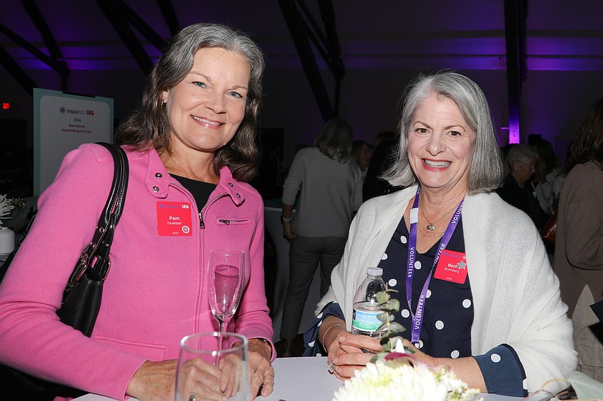 Pam Huelster and Beth Bromberg