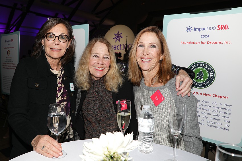 Pam Ansell, Wendi Fogelson and Merle Gruesser