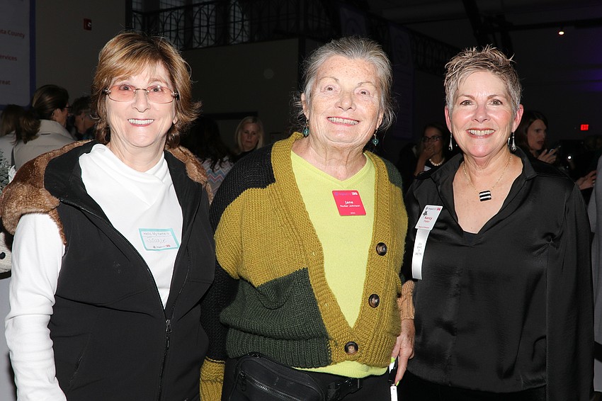 Joan Lerner, Janet Nutter Johnson and Nancy Platkin