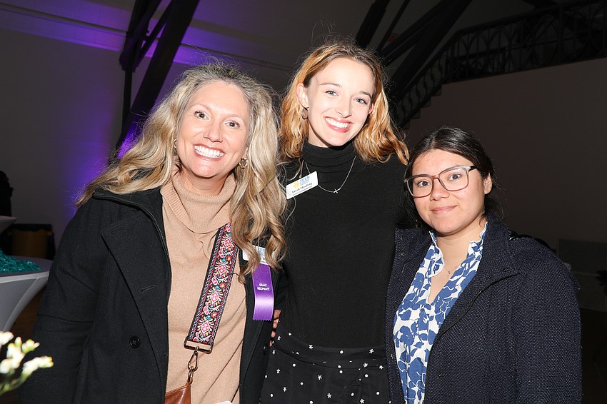 Heather Todd, Sarah Harding and Naomi Gomez