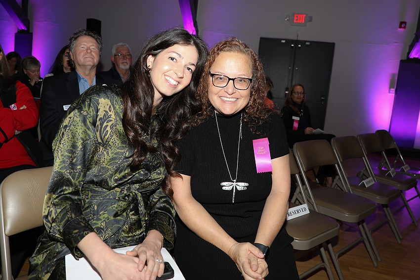 Victoria Tiggas and Jayne Tingley from Centerstone, a finalist and grant winner.