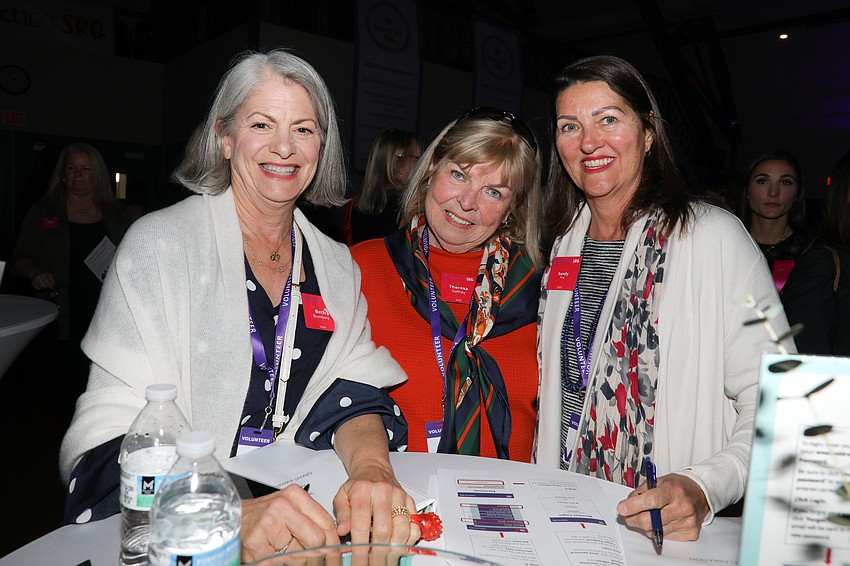 Beth Bromberg, Theresa Gaffney and Sandy King