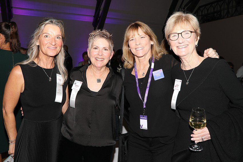 Birgit Sroka, Nancy Platkin, Kathy Paulsen and Ellen Foster