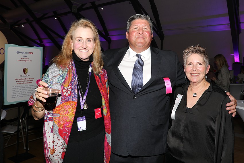 Caroline Ogiony, Matt Faul from Foundation of Dreams and Nancy Platkin