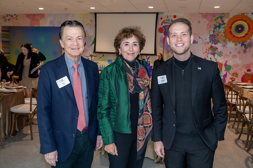 Gary Heard, Barbara Brizdle and Chandler Pennington