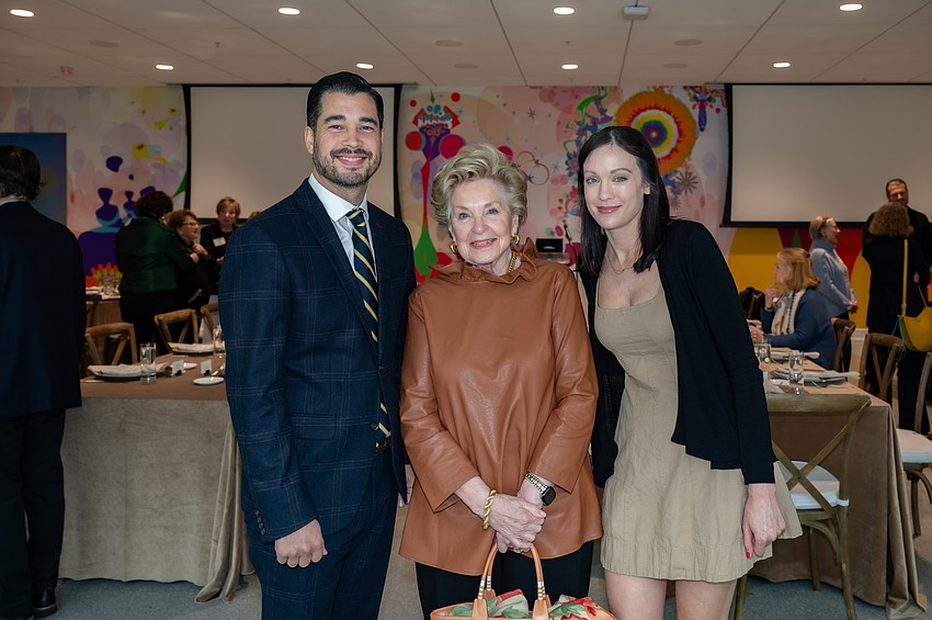 John Dangaran, Charlotte Suhler and Laura Stuart Wood