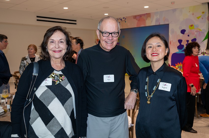 Lois Schottenstein, Henry Lisi and Rangsook Yoon