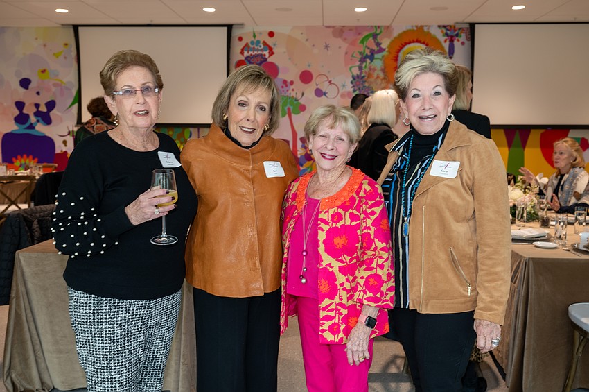 Roberta Lichtenstein, Gail Katz, Dottie Baer Garner and Carol Chawkins