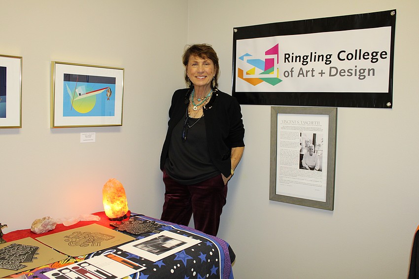 Michele D’Ambrosio shares the work of her late husband, artist Vincent Taschetti.