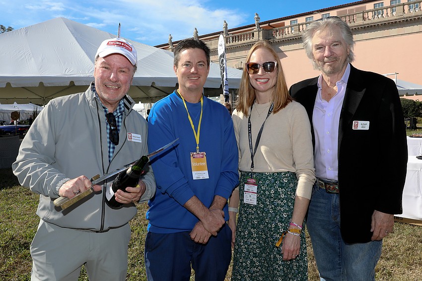 Michael Klauber, Gabriel Garcia, Emma Kate Silvestri and Joe Farrell