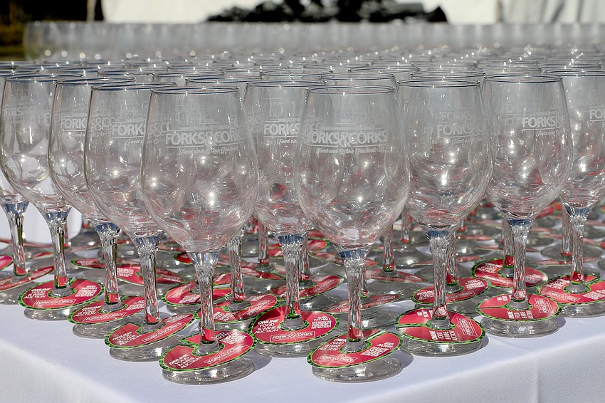 The 18th annual Forks & Corks was held at the Ringling Museum on Jan. 26.