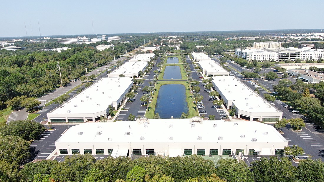 Greystone Park at Deerwood comprises five, single story buildings south of Butler Boulevard between Tinseltown and Town Center.