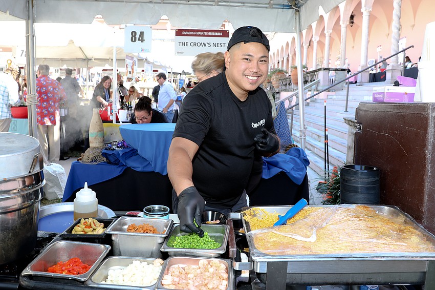 Brian Briones from the Crow's Nest.