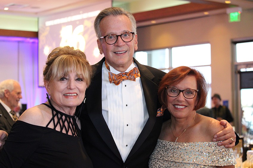 Susan Goldfarb, Dr. Jason Brandt and Mindy Brandt