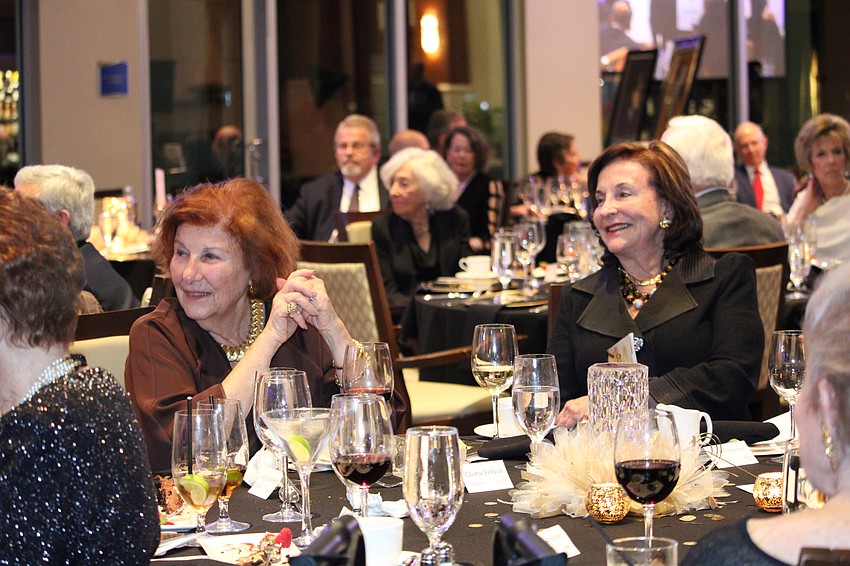 Gala attendees enjoy a performance by members of the Westcoast Black Theatre Troupe.