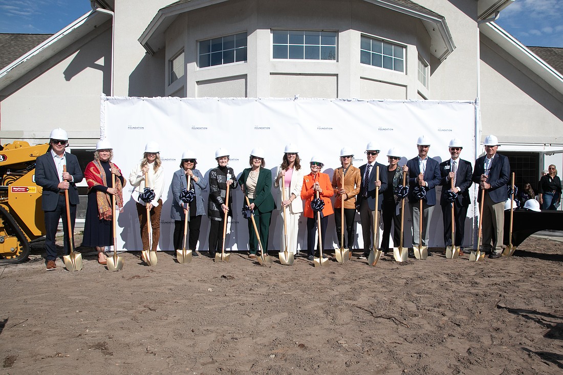 The Foundation of Community Hospice & Palliative Care broke ground Jan. 27 on the Dorion Family Pediatric Center in Mandarin.