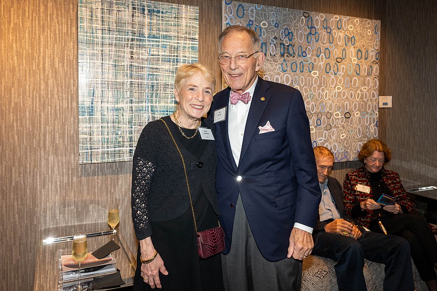 Elaine Gustafson and Bill Chorske