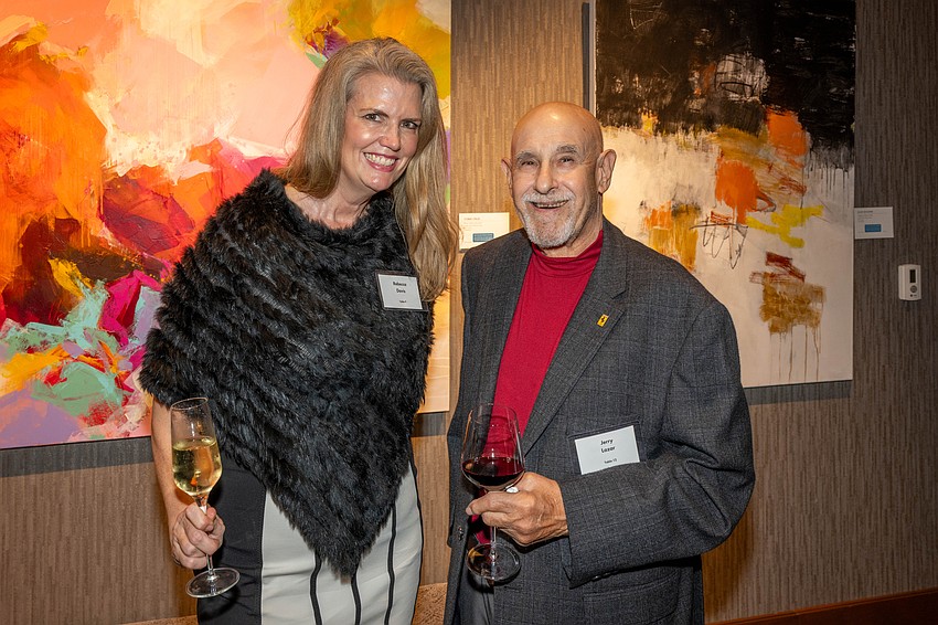 Rebecca Davis and Jerry Lazar