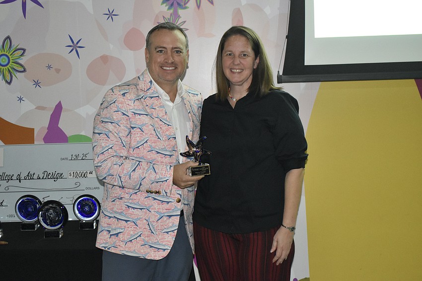 Stacey Francis of Jamaica Royale and Tropical Sands Accommodations was honored with the Shining Star Award for her customer service.