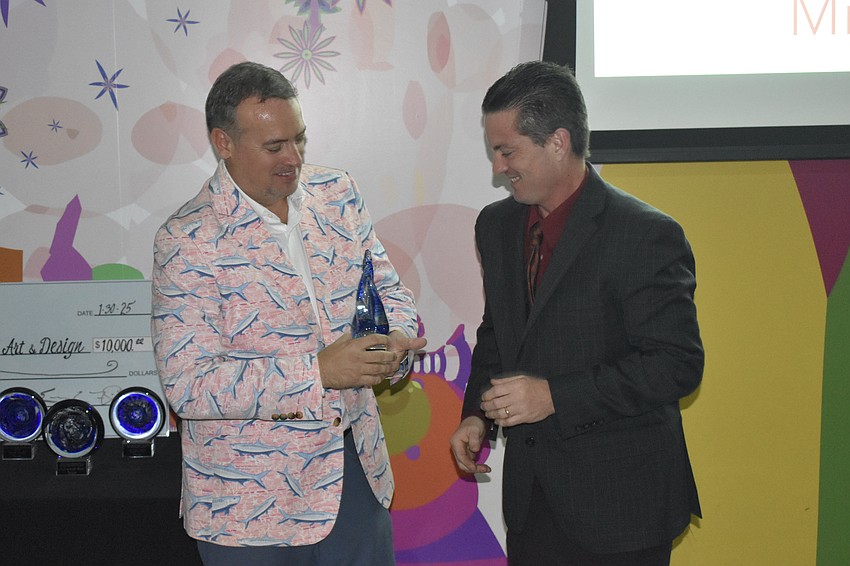 Miguel Garcia, founder of Miguel's Restaurant, was honored with the Large Business of the Year award.