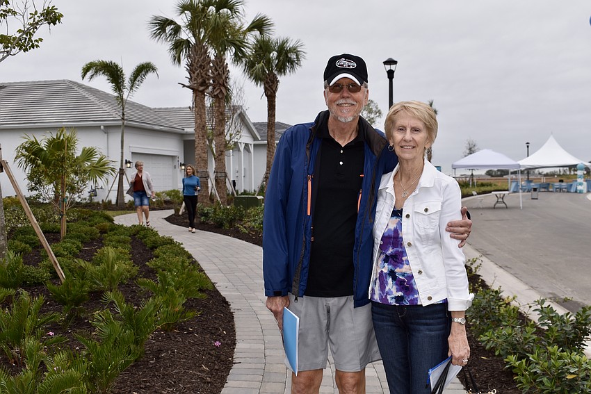 Dale and Margie Denault live in a 55+ community in the Sun City area but might be future Lakewood Ranch residents.