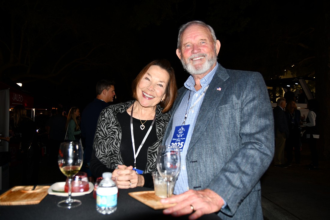 Kathy and Bob McKinley loved Windermere Wine & Dine. "It's a great fundraiser," Bob McKinley said.