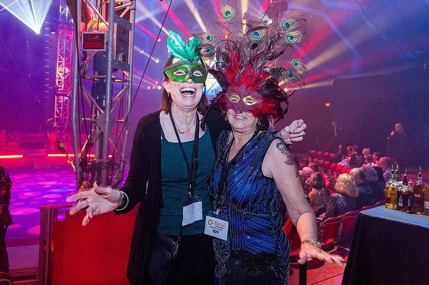 Ann Comeau and Joy Jones