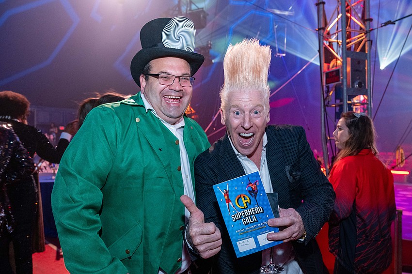 Sam Gomez and Bello Nock