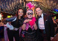 Umbreen Khalidi Maseed, Karen Bell and Eduardo Anaya