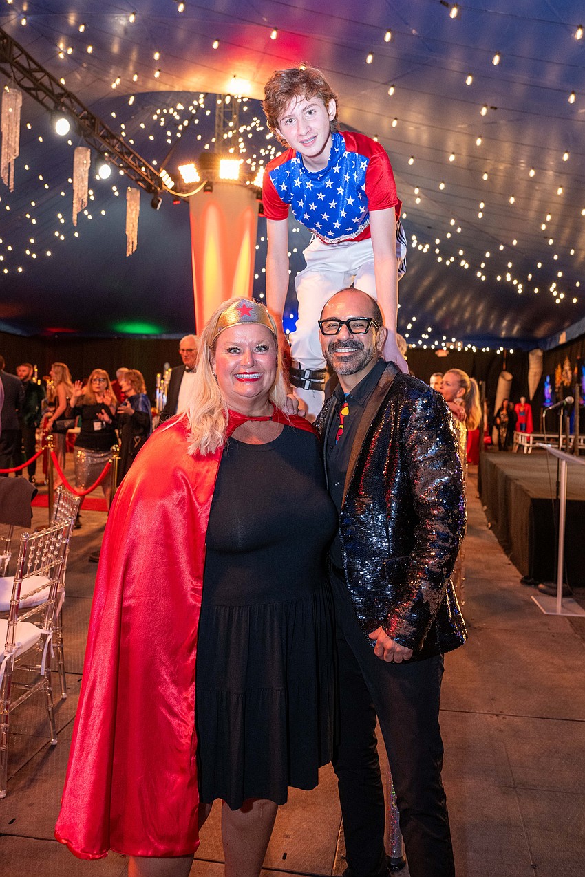 Calvin Owen, Tami Lanham and Orlando Edward