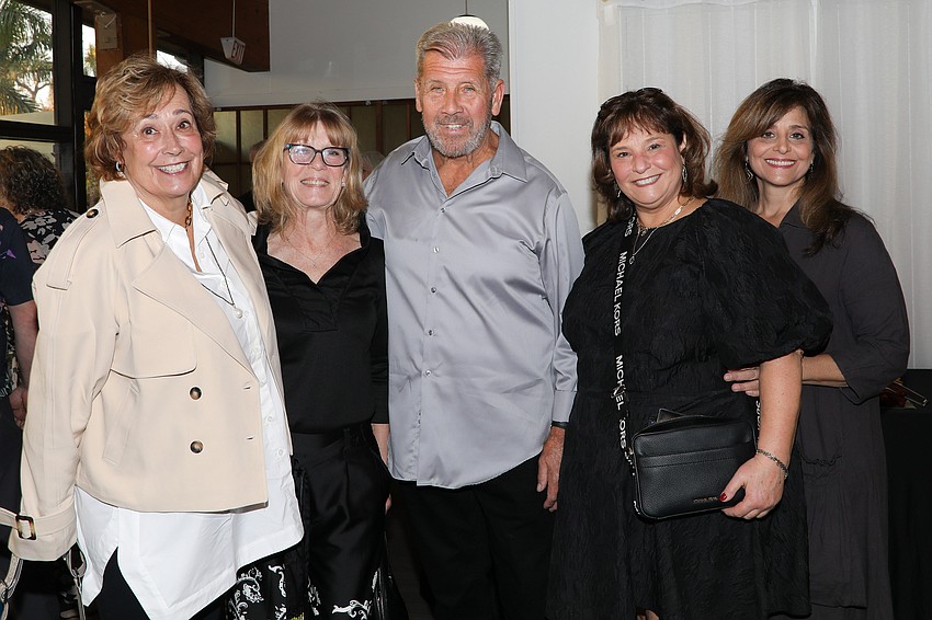 Maureen Chesson, Kathleen and James Osterberg, Laurel Correveau and Graceann Frederico