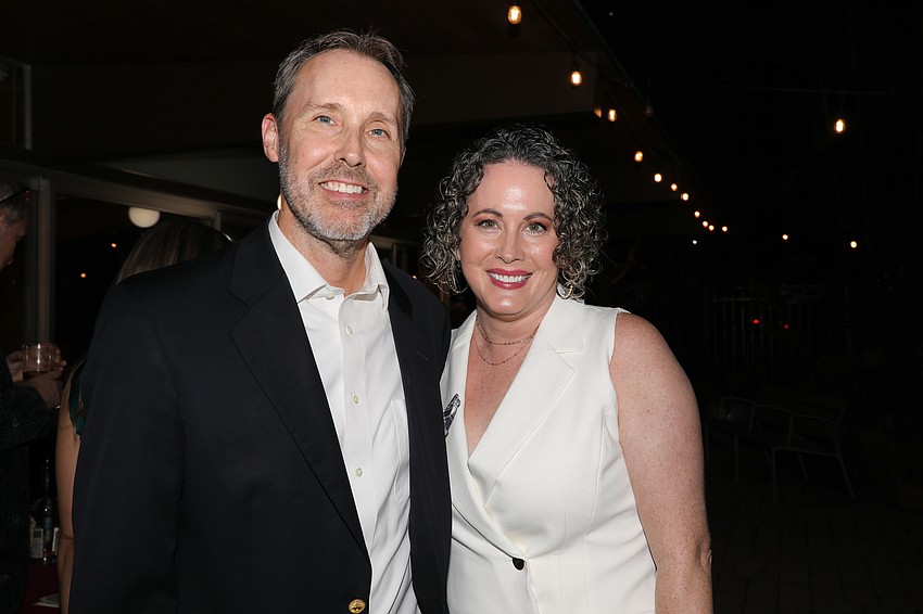 The Sarasota Players CEO William Skaggs and Jenny Skaggs
