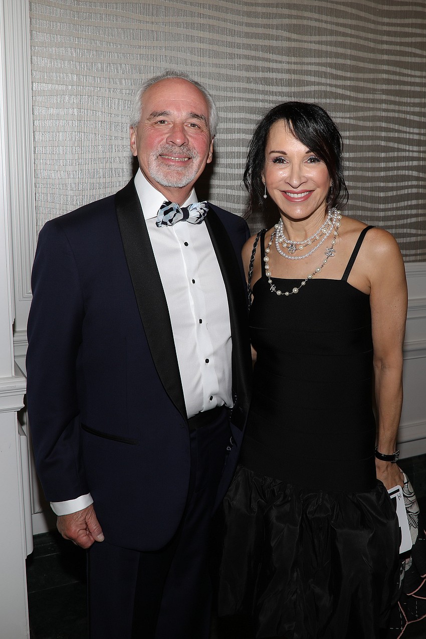 Manny and Julie Jimenez enjoy the Sarasota Opera Gala.