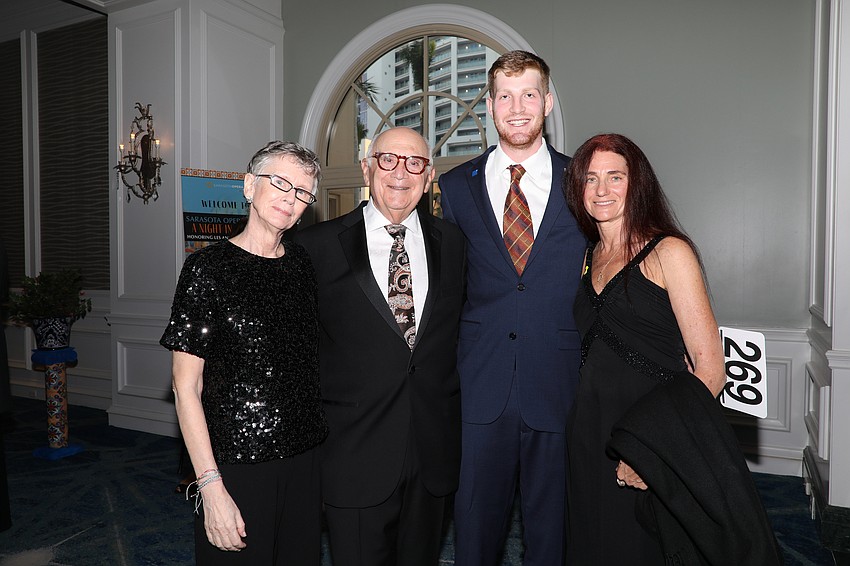 Cynthia Russell, David Chaifetz, Luke Adelstein and Pam Adelstein